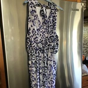 Woman’s Adrienne Papell halter style dress